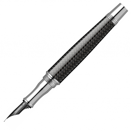 Stilou Invincia Deluxe Chrome Carbon Fiber CT, Monteverde USA [7]