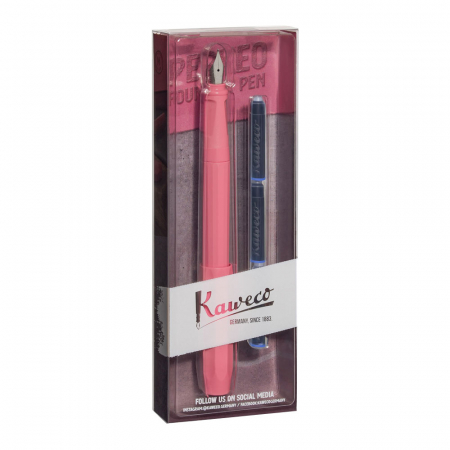 Pachet Stilou Kaweco Perkeo Peony Blossom