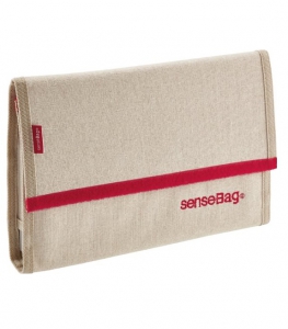 SenseBag - Etui Textil Sensebag Creme pt 24 Instrumente de Scris