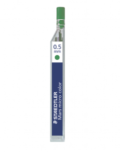 Mine Creion Mecanic - Mine Creion Mecanic Staedtler Mars Micro Color 05 Verde 12/Set, Staedtler