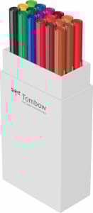 ABT Dual Brush Pen Set 18 Colours Primary Colours Tombow [1]