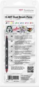 Set 6 Culori Primare Dual Brush Pen Tombow [3]