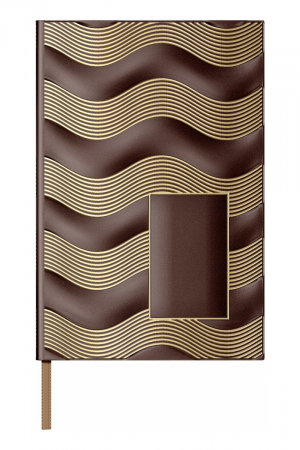 Agenda piele B5 Business Model G Brown, Princ Leather [4]