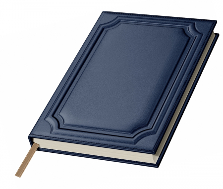 Princ Leather - Agenda piele B5 Business Model R Navy, Princ Leather