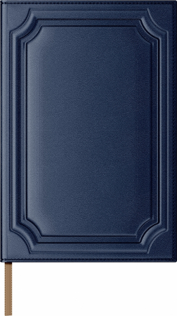 Agenda piele B5 Business Model R Navy, Princ Leather [3]