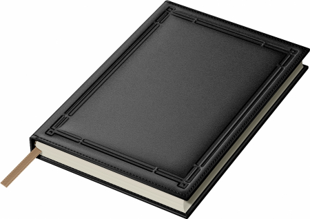 Agenda piele B5 Model A Black, Princ [2]