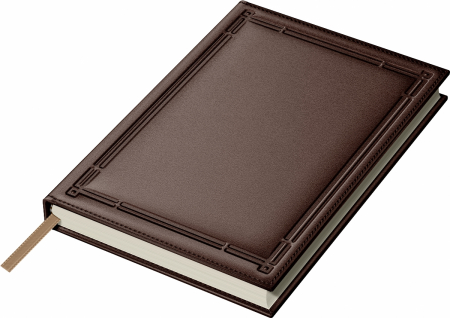 Agenda piele B5 Model A Brown, Princ Leather