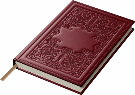 Princ Leather - Agenda piele B5 Model B Bordeaux, Princ Leather