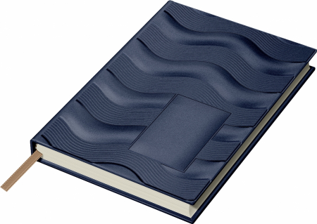 Princ Leather - Agenda piele B5 Business Model F Navy, Princ Leather