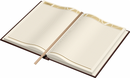 Agenda piele B5 Business 960 Model H Brown, Princ Leather [3]