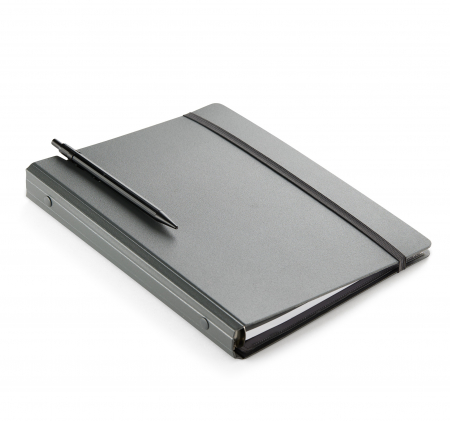 Agenda Plus 155x213 inele sapt vert Graphite CAT MR25, Miquelrius [1]