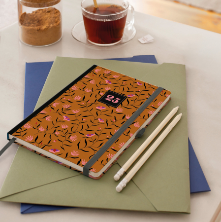 Agende datate - Agenda Plus 155x213 zilnica Sewn Autumn Natura MR25, Miquelrius