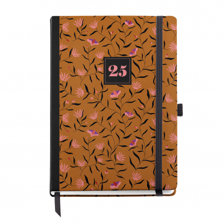 Agenda Plus 155x213 zilnica Sewn Autumn Natura MR25, Miquelrius [1]
