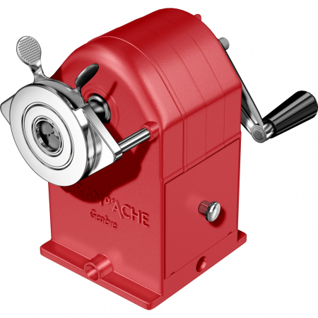 Ascutitoare Fixa Metalica Rosie cu manivela, Caran d'Ache [6]