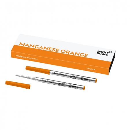 Mine Pix - Ballpoint Refills Manganese Orange M set 2 buc, Montblanc