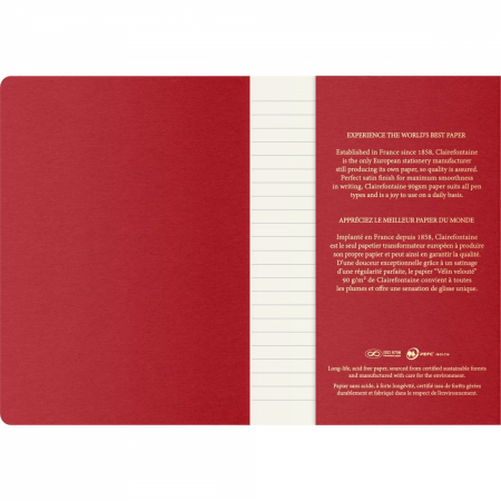 Caiet A5 Flying Spirit Red, Clairefontaine [2]