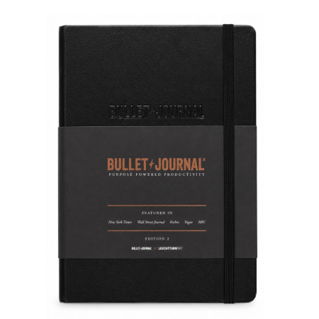 Punctat A5 - Caiet A5 Bullet Journal ED. 2 Coperta Rigida Negru, Leuchtturm1917