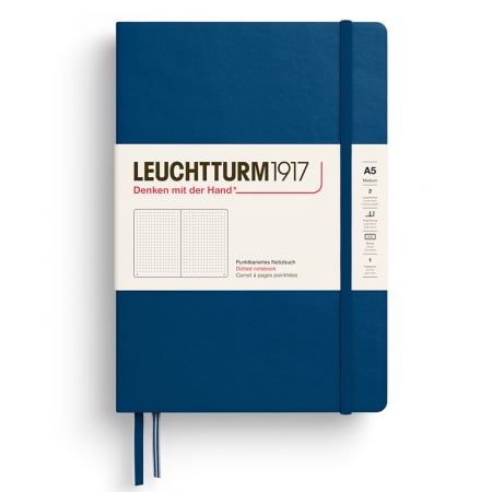 Brand - Caiet A5 Coperta Rigida Indigo, Leuchtturm1917