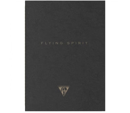 Brand - Caiet A5 Flying Spirit Black, Clairefontaine