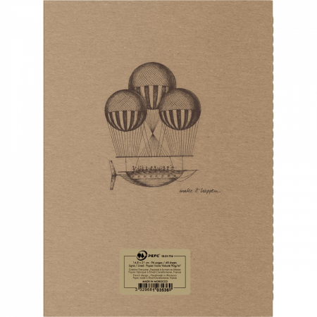 Caiet A5 Flying Spirit Beige, Clairefontaine [7]