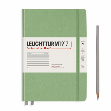 Leuchtturm1917 - CAIET A5 DR COP. RIGIDA VERNIL PASTEL LEUCHTTURM