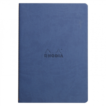 Rhodia - Caiet A5 Rhodia Rhodiarama Sewn Spine Sapphire Blue, Punctat