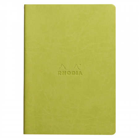 Rhodia - Caiet A5 Rhodia Rhodiarama Sewn Spine Anise Green, Punctat