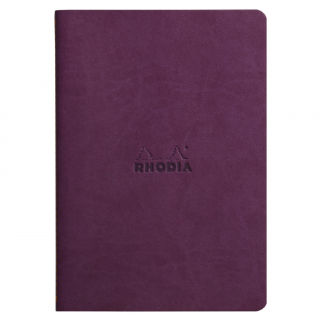 Rhodia - Caiet A5 Rhodia Rhodiarama Sewn Spine Purple, Punctat