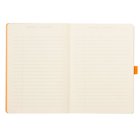 Caiet A5 Rhodia softcover Goalbook Midnight dot, 240 pag [1]