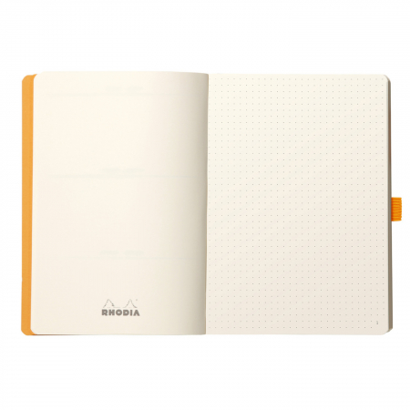 Caiet A5 Rhodia softcover Goalbook Raspberry dot, 240 pag [1]