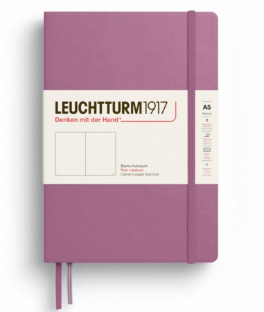 Nou! - CAIET A5 AR COP. RIGIDA DUSTY ROSE LEUCHTTURM