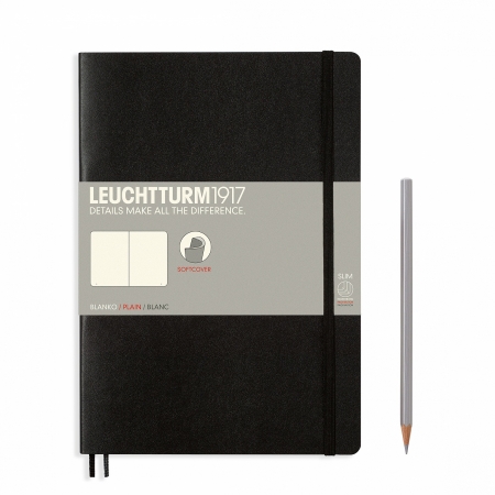 Leuchtturm1917 - CAIET B5 DR COP. FLEXIBILA NEGRU LEUCHTTURM1917