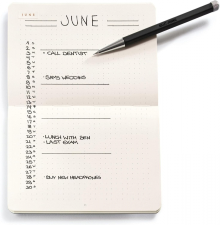 CAIET BULLET JOURNAL POCKET COP FLEXIBILA NEGRU 3/SET LEUCHTTURM [1]