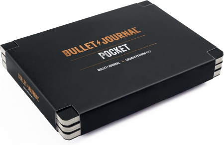 Caiete - CAIET BULLET JOURNAL POCKET COP FLEXIBILA NEGRU 3/SET LEUCHTTURM