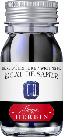 Calimari Cerneala - Calimara 10 ml The Pearl Of Inks Eclat de Saphir, Jacques Herbin