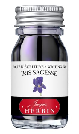 Calimari Cerneala - Calimara 10 ml Herbin The Pearl of Inks Iris Sagesse Jacques Herbin