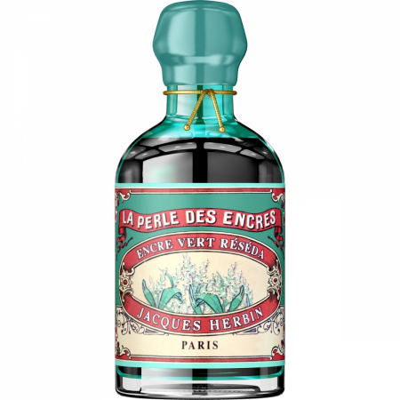 Calimari Cerneala - Calimara 100 ml 350th Anniversary Vert Reseda, Jacques Herbin