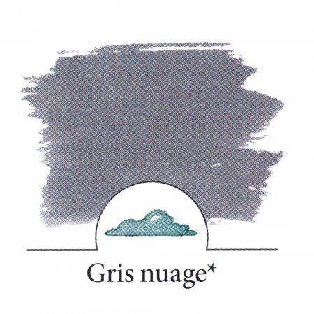 Calimara 100 ml The Pearl of Inks Gris Nuage, Jacques Herbin [1]