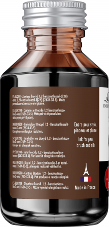 Calimara 100 ml The Pearl of Inks Lie de The, Jacques Herbin [2]