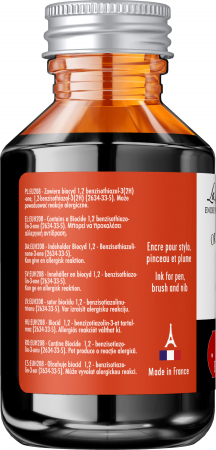 Calimara 100 ml The Pearl of Inks Orange Indien, Jacques Herbin [2]
