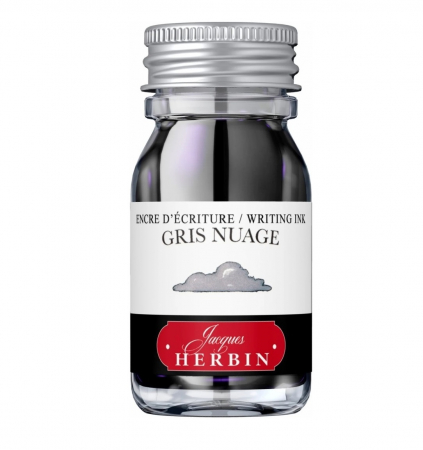 Jacques Herbin - Calimara 10ml Herbin The Pearl of Inks Gris Nuage, Jacques Herbin