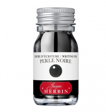 Jacques Herbin - Calimara 10ml Herbin The Pearl of Inks Perle Noir, Jacques Herbin