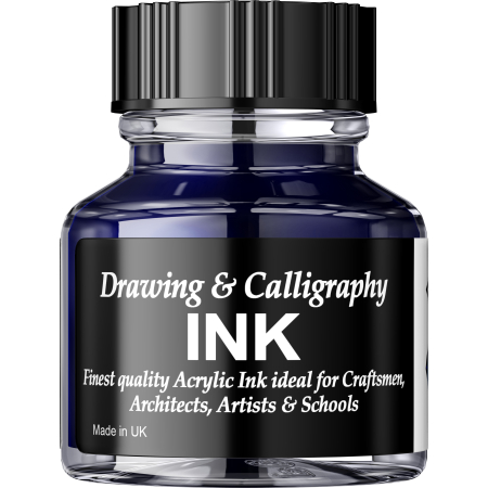 Calimara 30 ml Calligraphy - Blue black Diamine [2]