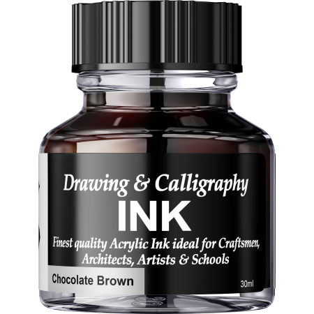 Calimara 30 ml Calligraphy - Chocolate brown Diamine [1]