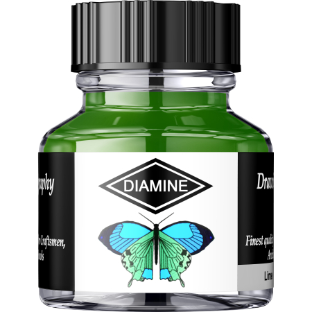 Brand - Calimara 30 ml Calligraphy - Lime Diamine