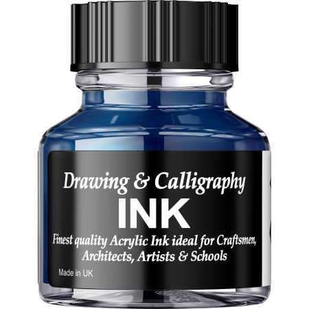 Calimara 30 ml Calligraphy - Peacock Diamine [2]
