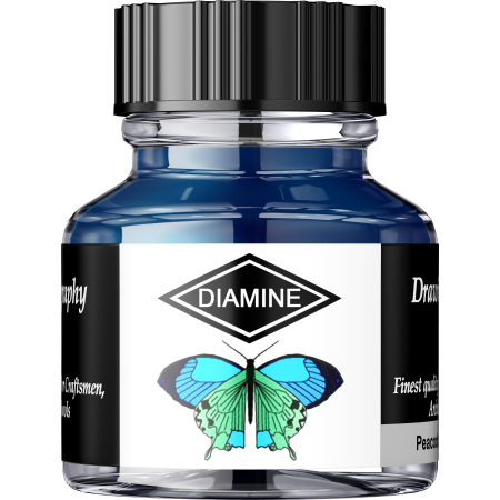 Brand - Calimara 30 ml Calligraphy - Peacock Diamine