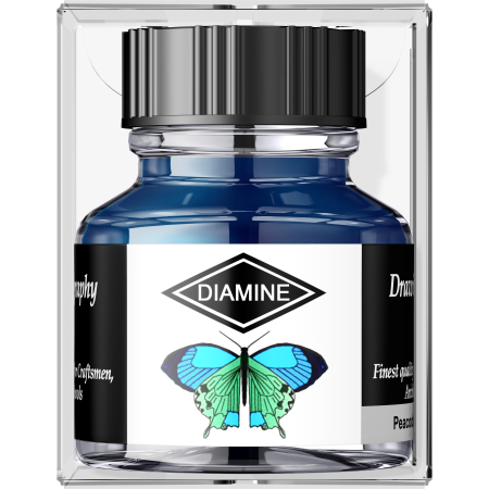 Calimara 30 ml Calligraphy - Peacock Diamine [3]
