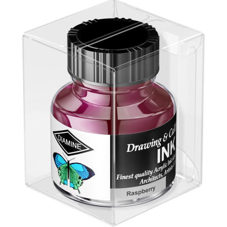 Calimara 30 ml Calligraphy - Raspberry Diamine [4]