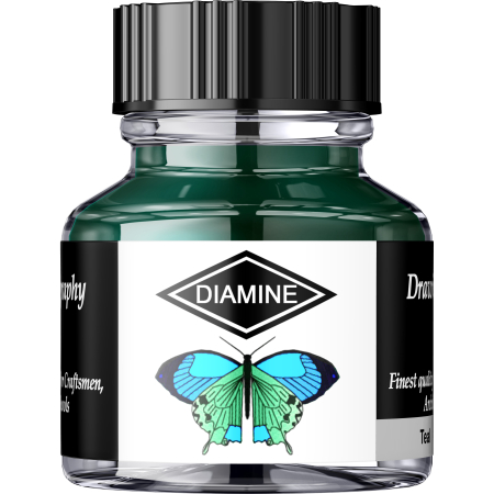 Brand - Calimara 30 ml Calligraphy - Teal Diamine
